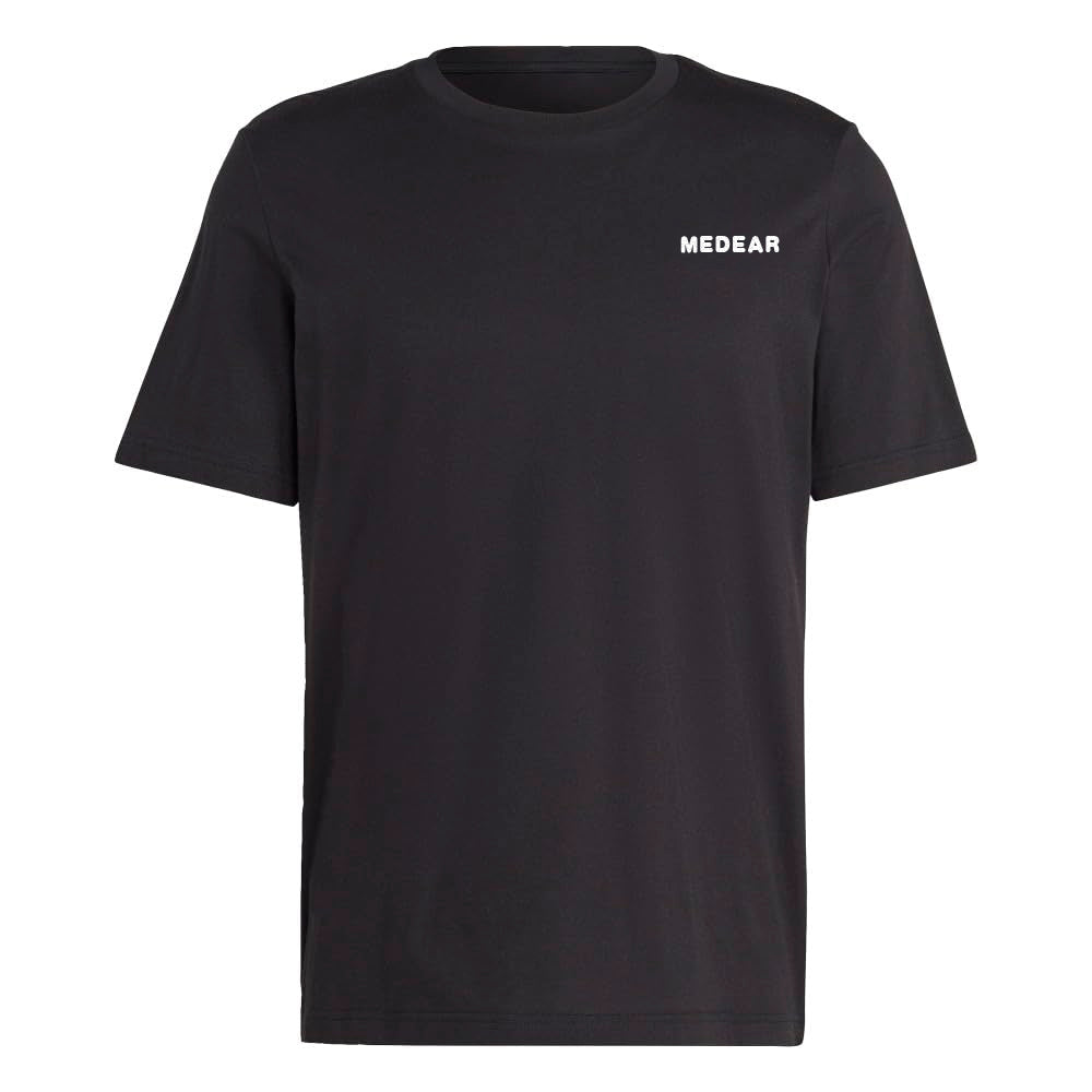 MEDEAR Men's Crew Neck T-shirts, Black