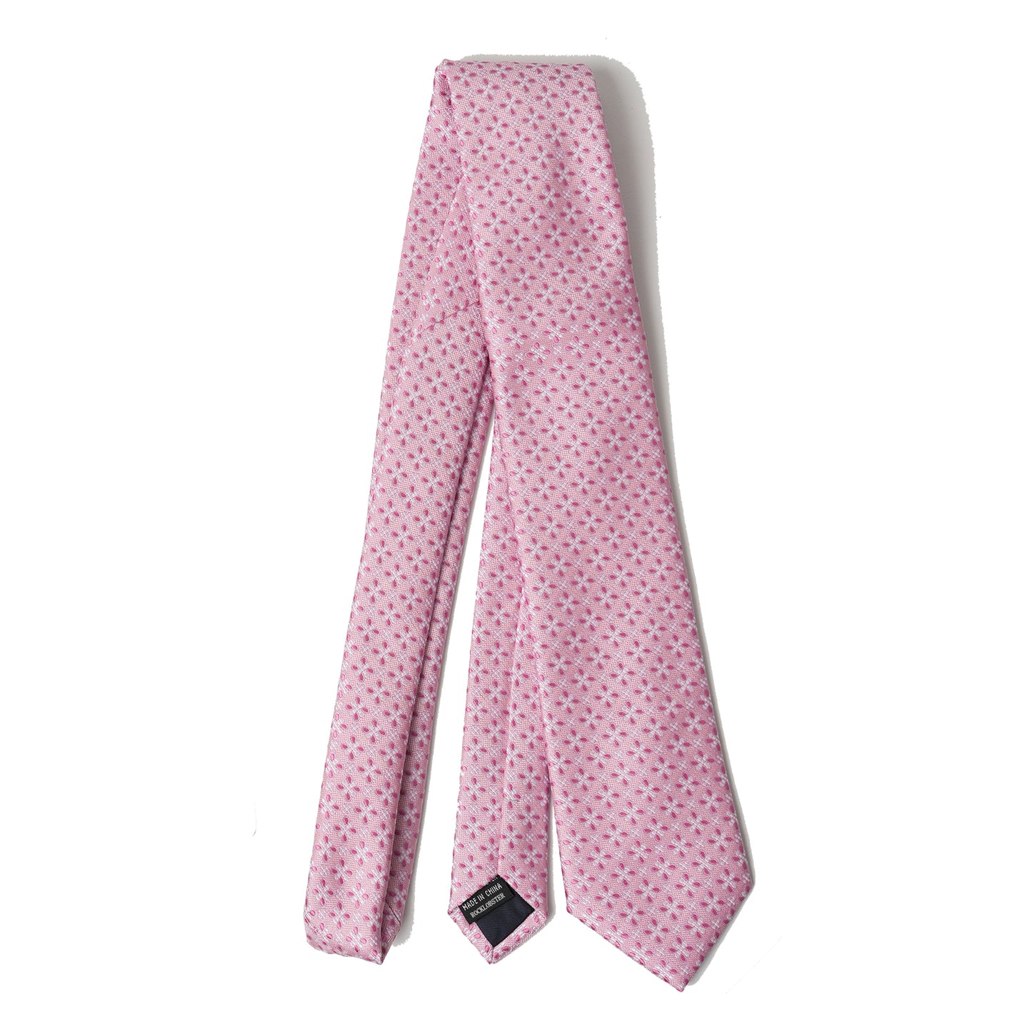 ROCKLOBSTER Men's Tie Embroidery Woven Formal Necktie