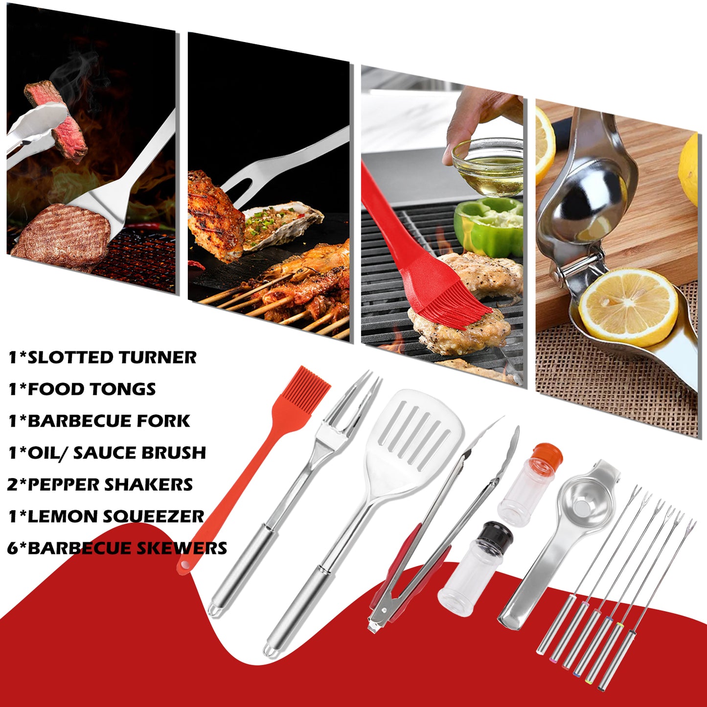 12&23 Pieces Camping Cooking Utensil Set- Portable Outdoor Kitchen Cookware Set for Camping RV Sailboat BBQ