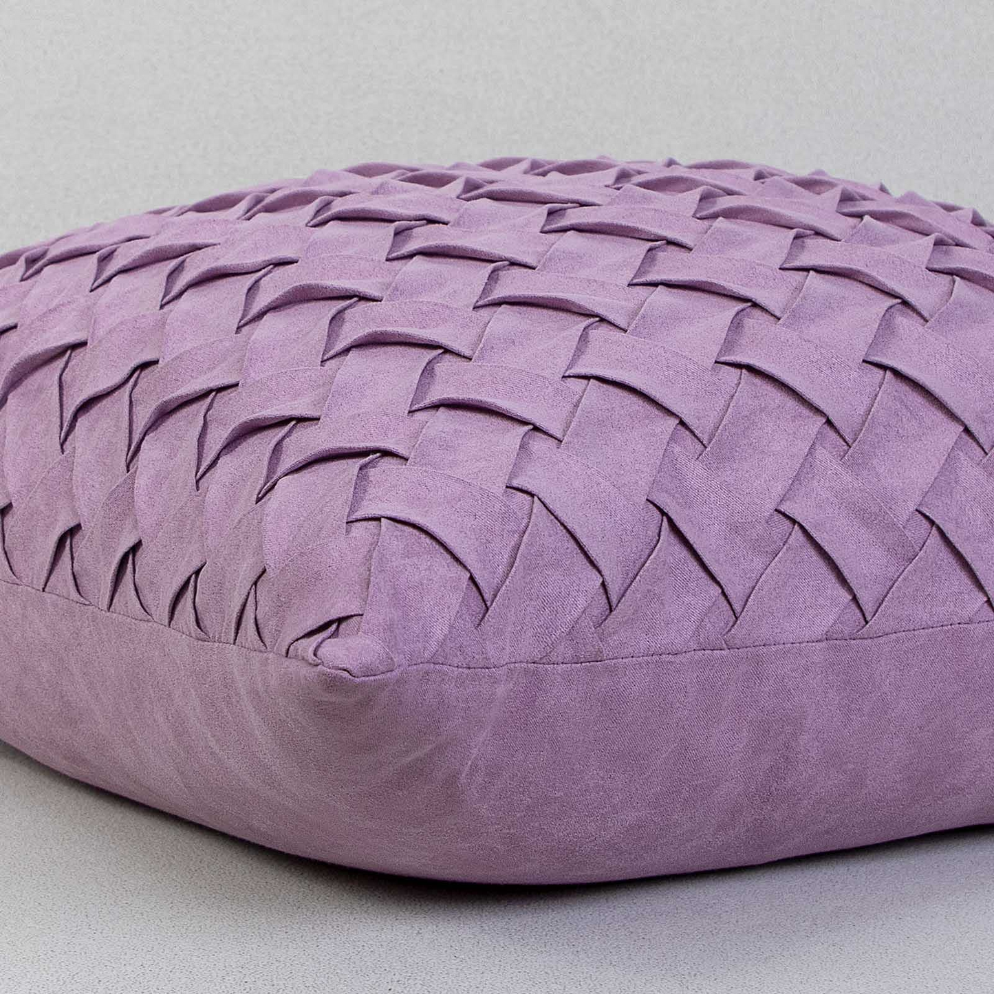 GREAGLE Throw Pillow Covers Square Cushion Covers with Basket Weave Pattern Decorative