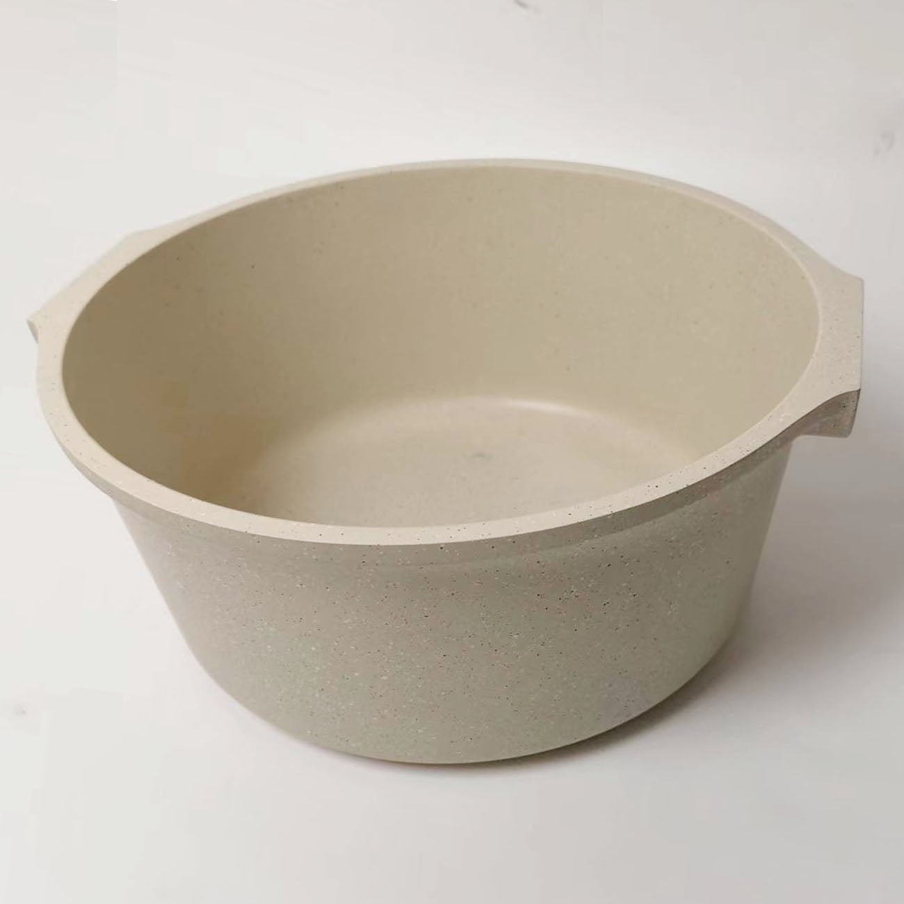 GREAGLE Nonstick Pots for Cooking, 5 Quart Large Granite Coating Pan for Gas, Electric Stove, Induction Compatible
