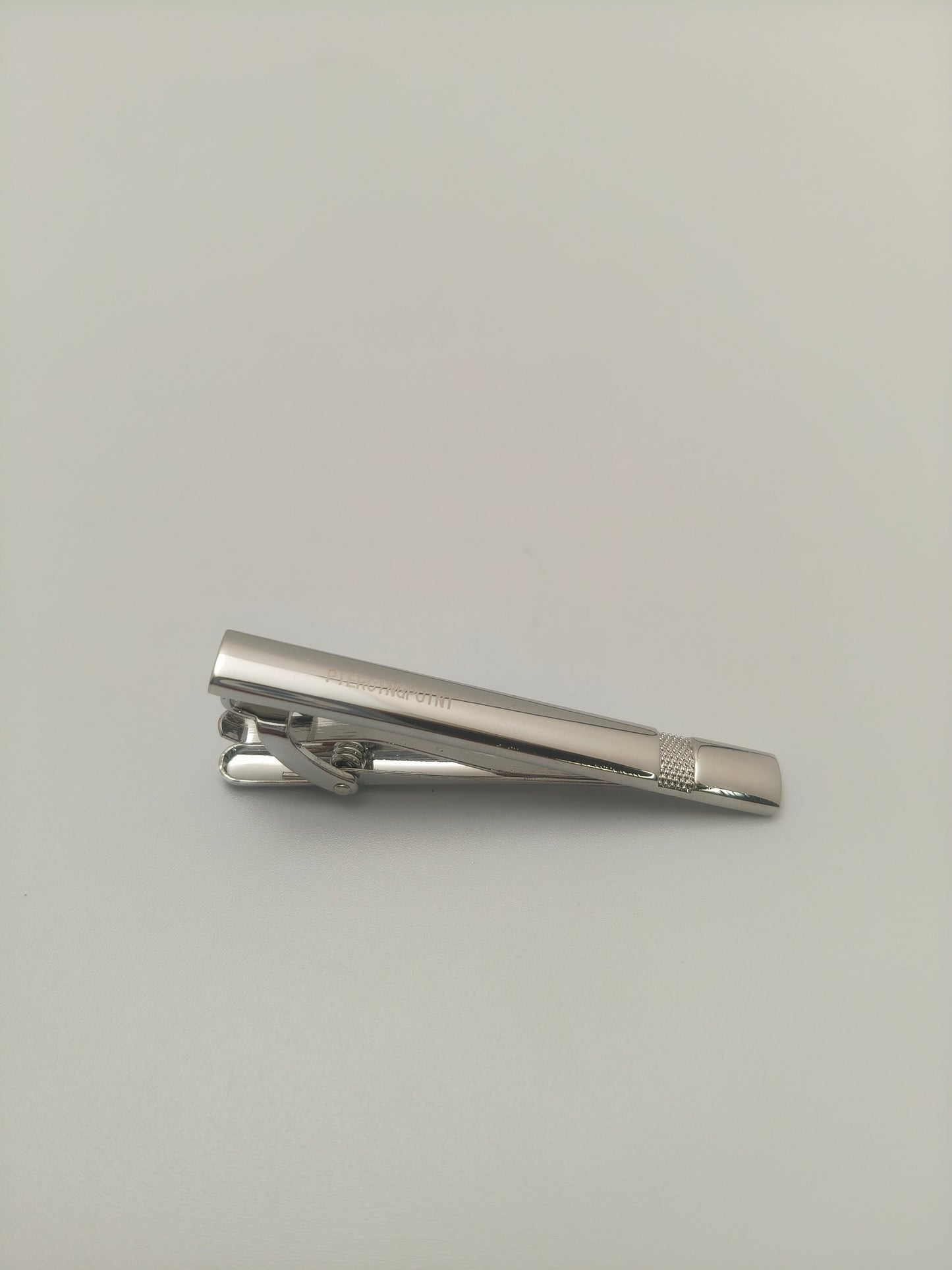PIERCINGPOINT Men's Tie Bar Clip – Classic Stainless Steel Tie Clip for Business & Formal Wear, Secure Grip, Stylish & Durable Tie Accessories