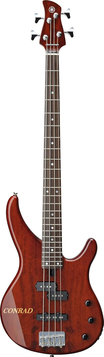 CONRAD Electric Bass Guitar 4 Strings Full-Size Standard Bass PJ-Style Electric Bass for Adults , DPJ-100