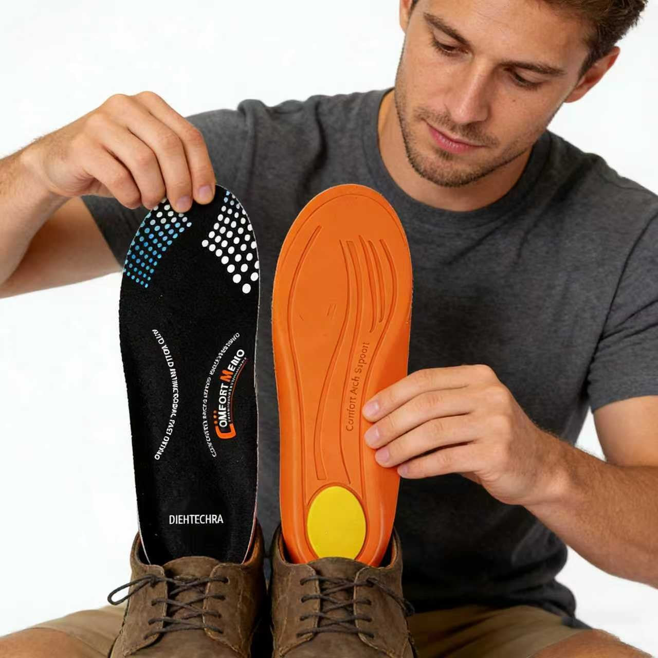 DIEHTECHRA Heavy Duty Boot Support Insole