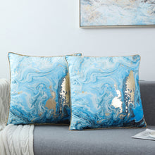 Load image into Gallery viewer, HIARUO Throw Pillow Covers, Decorative Velvet Cushion Covers Pack of 4 for Home Decoration
