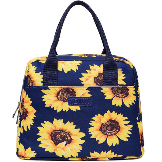 Sunflower Lunch Bag Teen for Teen Girls Women School Office Picnic Lunch Box