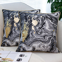 Load image into Gallery viewer, HIARUO Throw Pillow Covers, Decorative Velvet Cushion Covers Pack of 4 for Home Decoration
