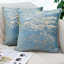 Load image into Gallery viewer, HIARUO Throw Pillow Covers, Decorative Velvet Cushion Covers Pack of 4 for Home Decoration
