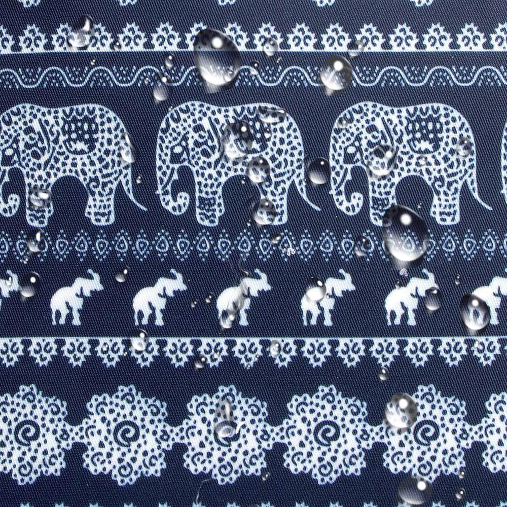 Boho Lunch Bag for Women Girls, Reusable Insulated Cooler Cute Lunch Tote Bag for School Picnic, Elephant Print